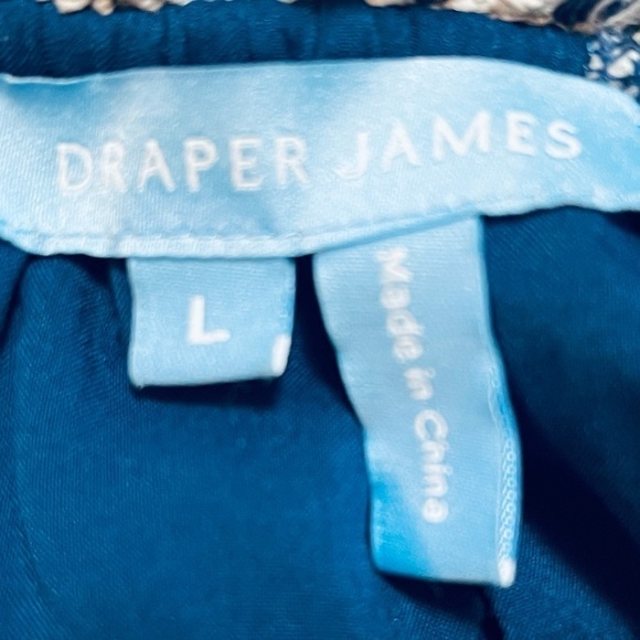 Draper James Floral Lace Overlay Tie Waist Top - Picture 5 of 6